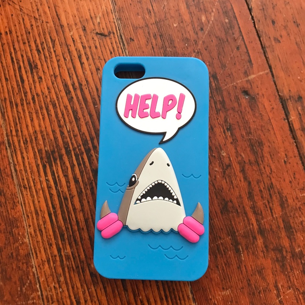 iPhone 5c silicon case.